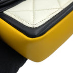 Chanel Chain Shoulder Bag Quilted CC Logo Cruise Line Lambskin — view 7