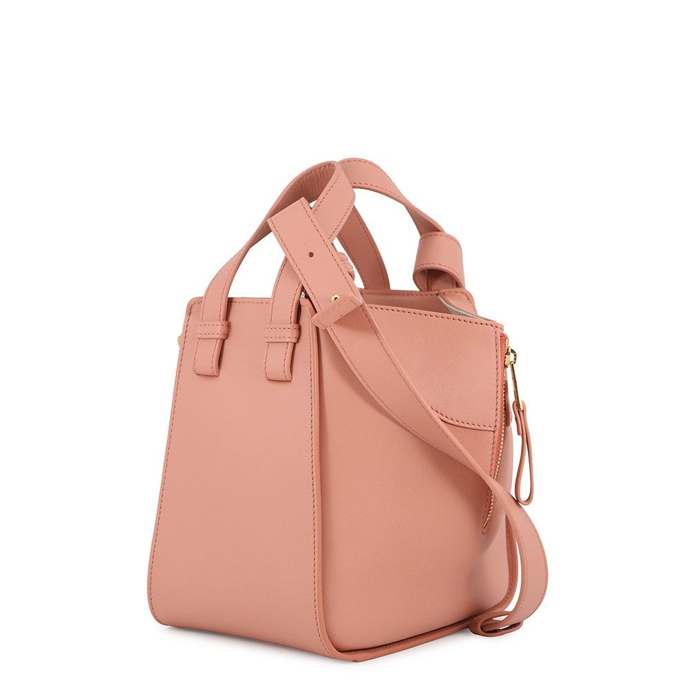 Loewe Handbag Hammock Compact Calf Leather 2-Way Pink — view 2