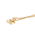 Chanel Necklace CC Logo Rhinestone — view 2