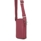 Loewe Shoulder Bag Vertical Crossbody Pocket Anagram Satin Calf Leather — view 2