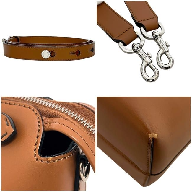 Fendi Shoulder Bag Visible Brown — view 9