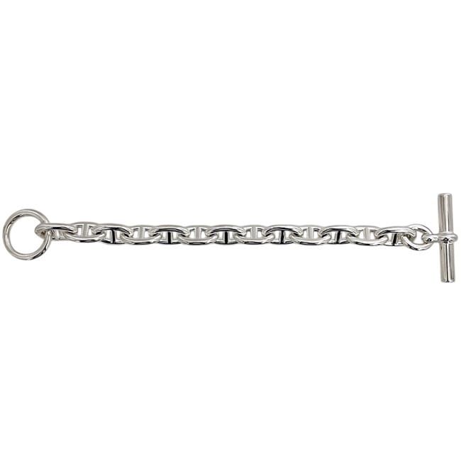 Hermes Bracelet Chaine D'ancre MM Silver — view 3