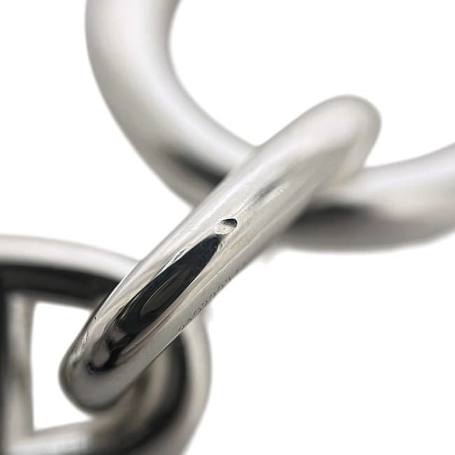 Hermes Bracelet Chaine D'ancre MM Silver — view 7