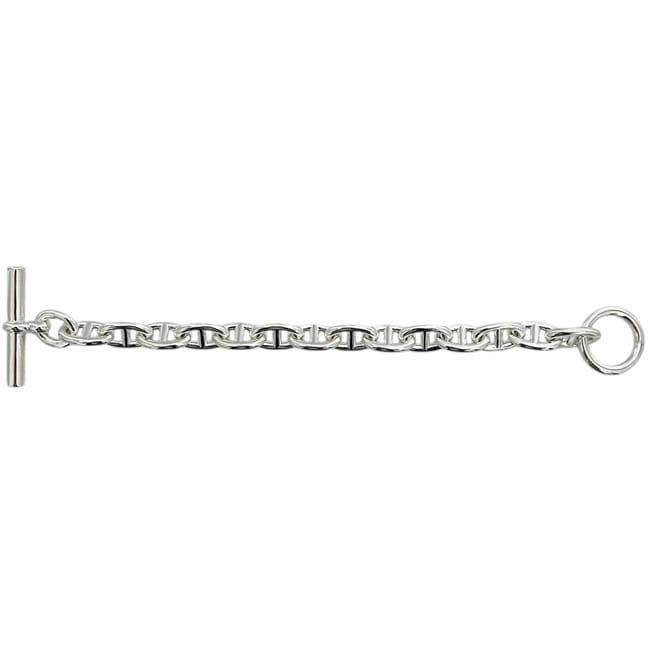 Hermes Bracelet Chaine D'ancre MM Silver — view 2