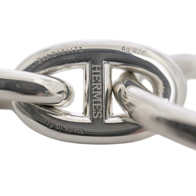 Hermes Bracelet Chaine D'ancre MM Silver — view 5