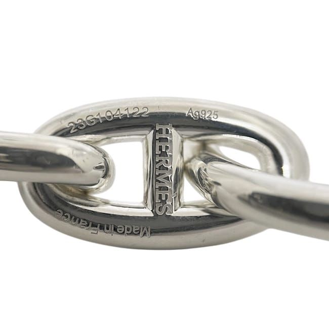 Hermes Bracelet Chaine D'ancre GM Silver — view 4