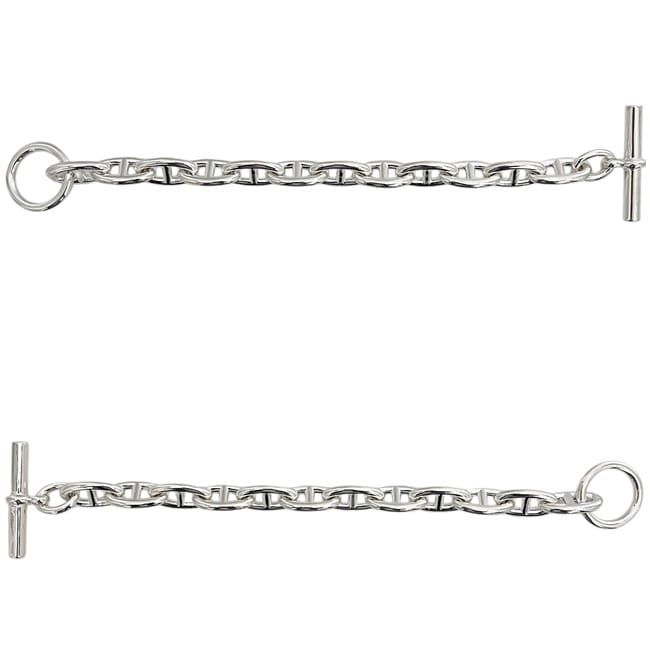 Hermes Bracelet Chaine D'ancre GM Silver — view 2