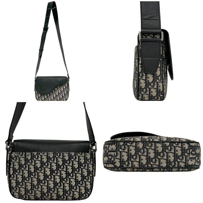 Dior Shoulder Bag Navy Dark Blue — view 2