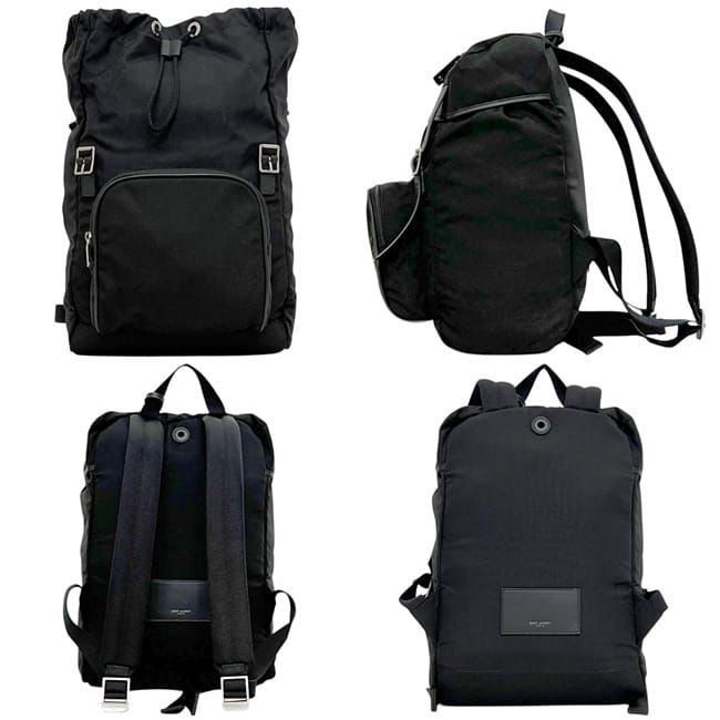 Saint Laurent Backpack Rock Sac Black — view 2