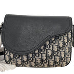 Dior Shoulder Bag Navy Dark Blue — view 9