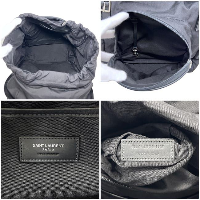 Saint Laurent Backpack Rock Sac Black — view 4