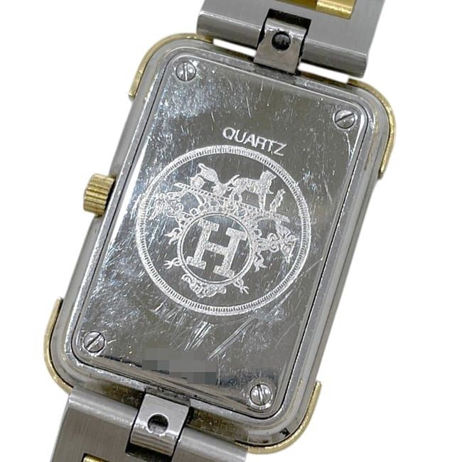Hermes Watch Croajour White Silver Gold — view 3