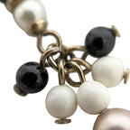 Chanel Swing Earrings Gold Black White Multicolor — view 6