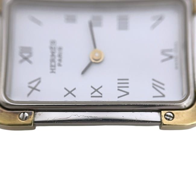 Hermes Watch Croajour White Silver Gold — view 6