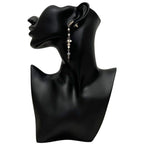 Chanel Swing Earrings Gold Black White Multicolor — view 7