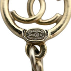 Chanel Swing Earrings Gold Black White Multicolor — view 4