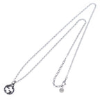 Gucci Arabesque Interlocking Necklace Pendant Chain Silver — view 2