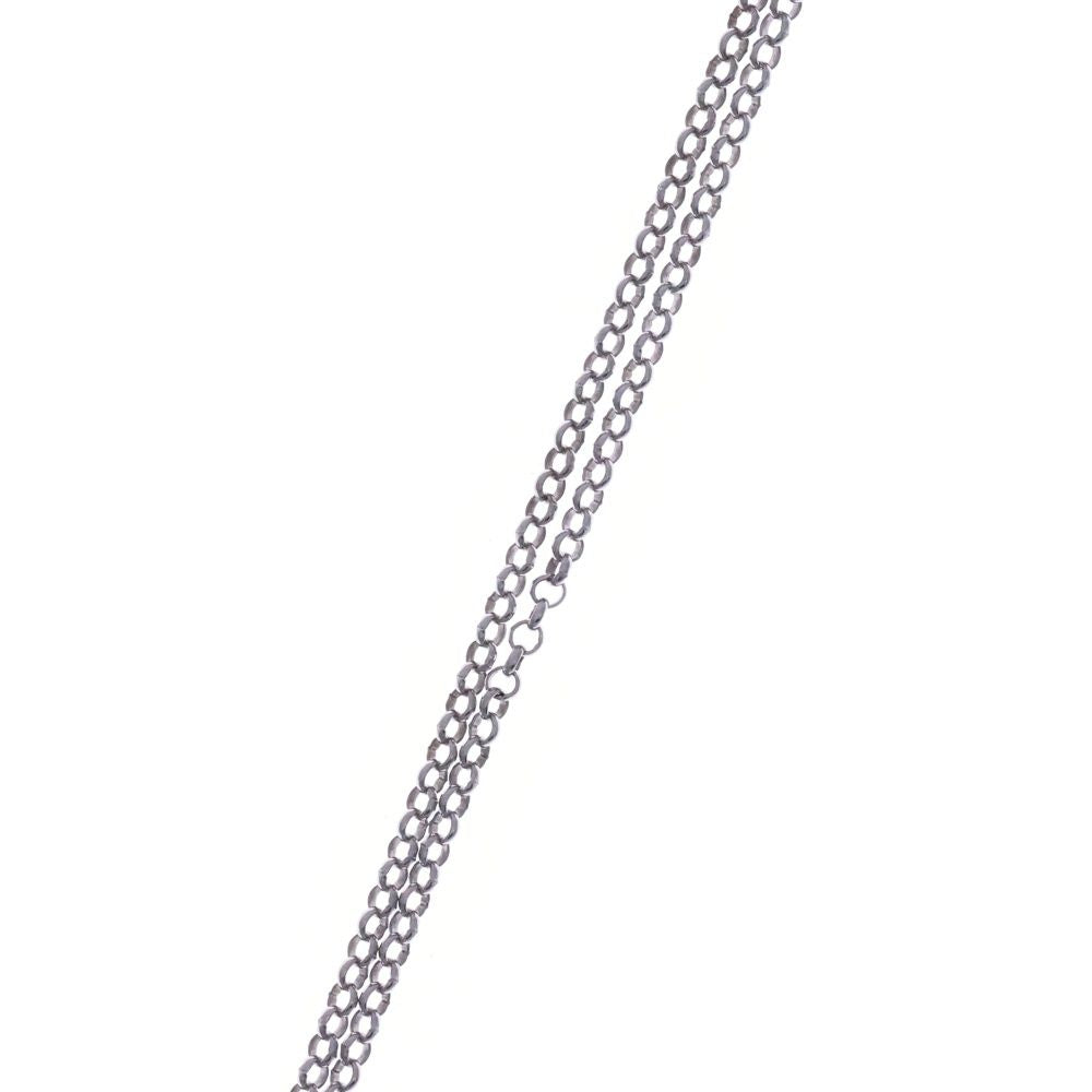Gucci Arabesque Interlocking Necklace Pendant Chain Silver — view 4