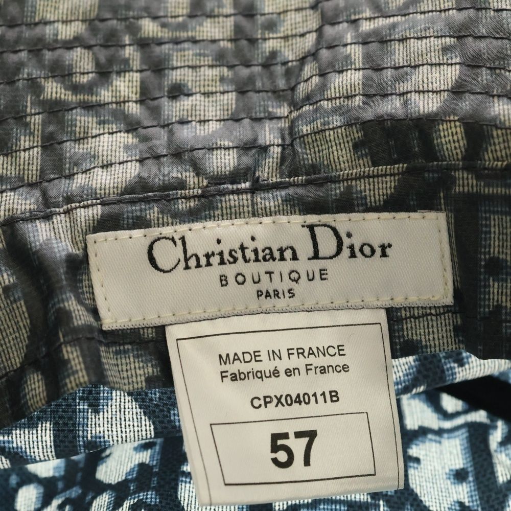 Dior Trotter Bucket Hat Navy — view 8