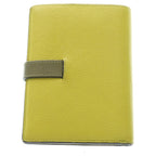Loewe Vertical Wallet Compact Bifold Coin Case Green Khaki Leather Gold — view 2