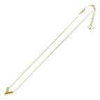 Louis Vuitton Essential Pendant Necklace Gold — view 2