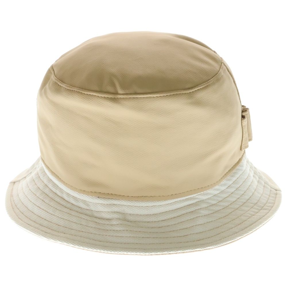 Dior Logo Embroidery Canvas Bucket Hat Beige — view 2
