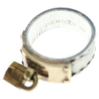 Hermes Kelly Ring Silver Gold 49 — view 6