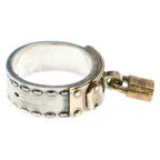 Hermes Kelly Ring Silver Gold 49 — view 4