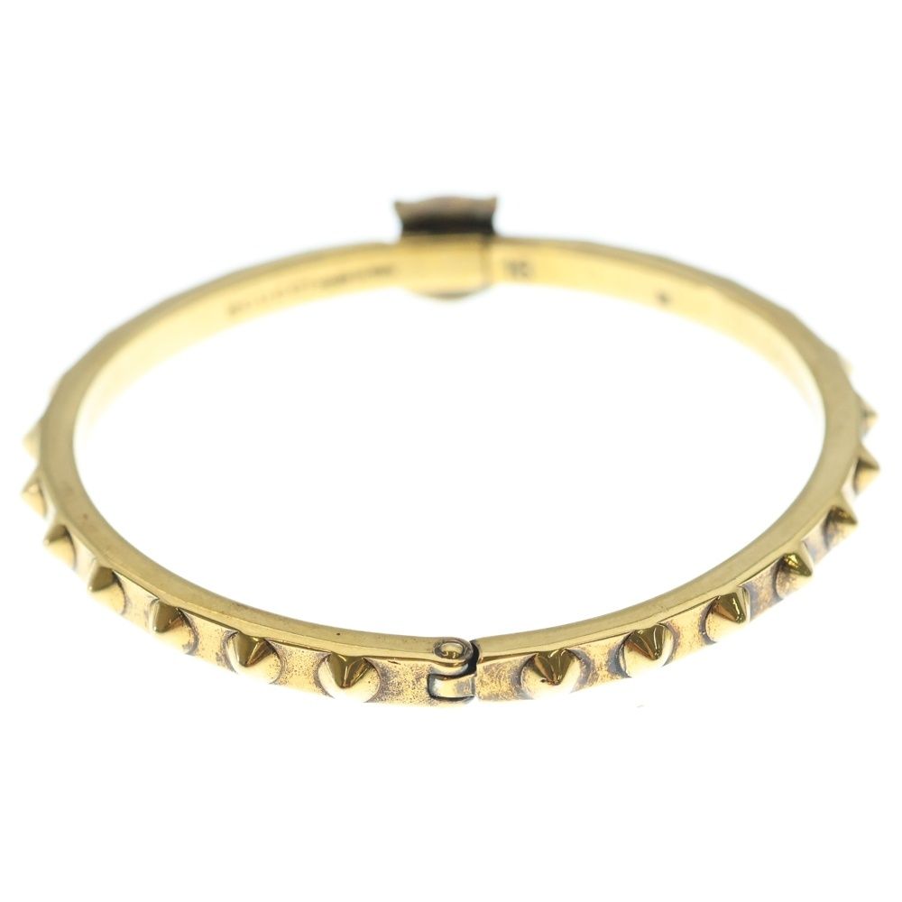 Gucci Cat Head Bangle Bracelet Gold 16c — view 2