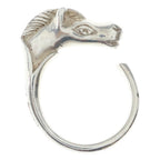 Hermes Chevalhos Ring 925 Sterling Silver — view 7