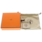 Hermes Rider-h Buckle Leather Belt Reversible Black Navy — view 6