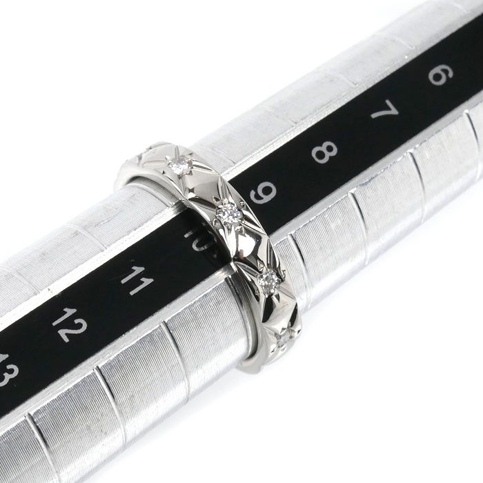 Chanel Quilted Full Diamond Ring 50 — view 7