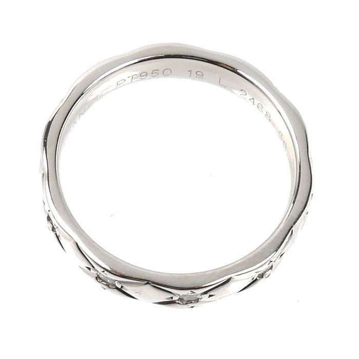 Chanel Quilted Full Diamond Ring 50 — view 5