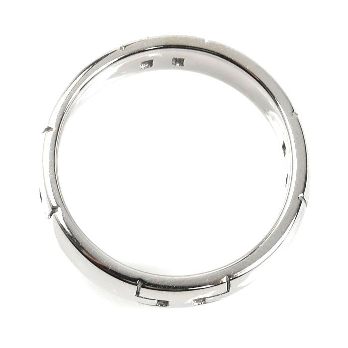 Hermes 18k White Gold Hera Cles Ring — view 5