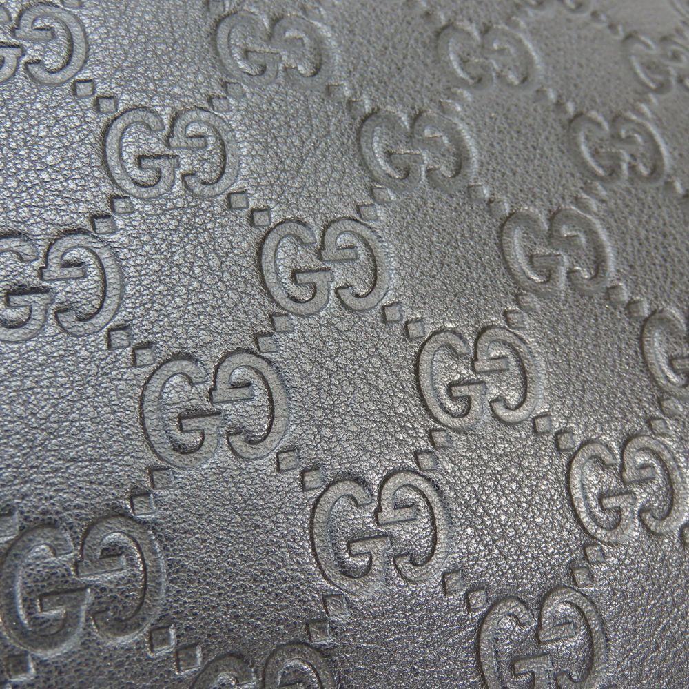 Gucci Shoulder Bag Guccissima Leather Black — view 5