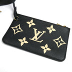 Louis Vuitton Neverfull MM Tote Monogram Empreinte Black — view 7