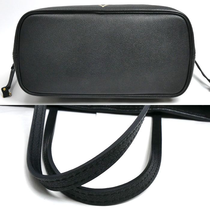 Louis Vuitton Neverfull MM Tote Monogram Empreinte Black — view 5