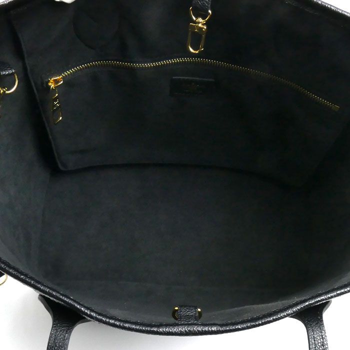 Louis Vuitton Neverfull MM Tote Monogram Empreinte Black — view 3