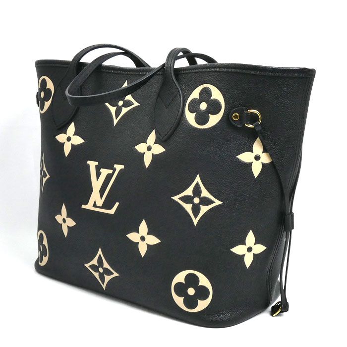 Louis Vuitton Neverfull MM Tote Monogram Empreinte Black — view 2