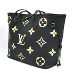 Louis Vuitton Neverfull MM Tote Monogram Empreinte Black — view 2