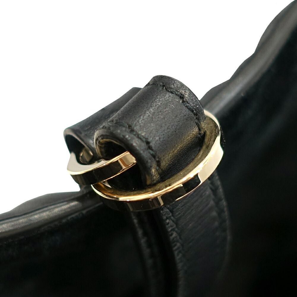 Dior Toujour Large Tote Macro Cannage Leather Black Gold — view 9