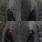Dior Toujour Large Tote Macro Cannage Leather Black Gold — view 4
