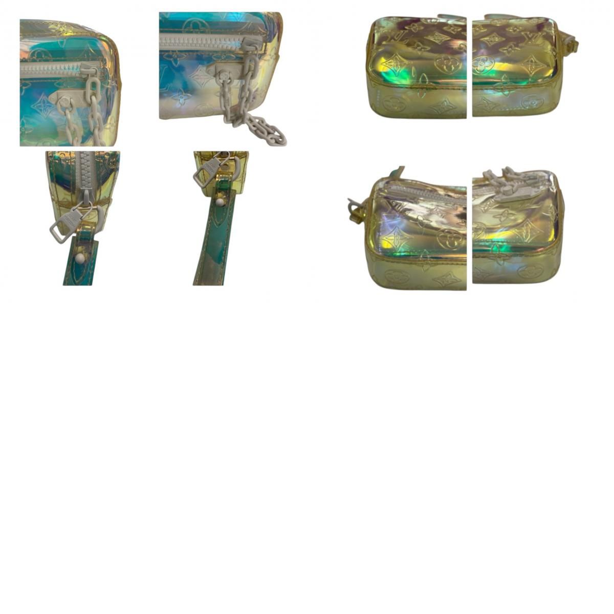 Louis Vuitton Monogram Volga Prism Multicolor White Nylon Clutch — view 9