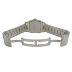 Cartier Watch Santos Galbe LM Date Quartz Stainless Steel Silver Ivory Polished — view 4