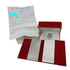 Cartier Watch Santos Galbe LM Date Quartz Stainless Steel Silver Ivory Polished — view 7