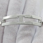 Cartier Watch Santos Galbe LM Date Quartz Stainless Steel Silver Ivory Polished — view 9
