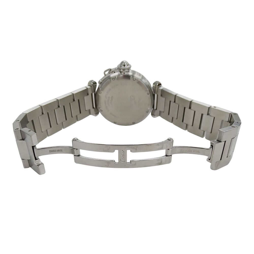 Cartier Watch Boys Pasha C Date Automatic Winding at Stainless Steel Silver — view 4