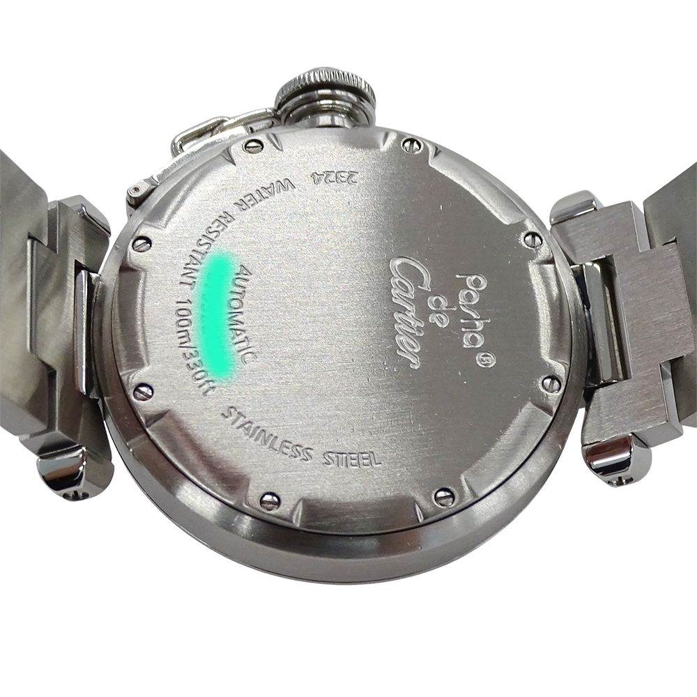 Cartier Watch Boys Pasha C Date Automatic Winding at Stainless Steel Silver — view 6
