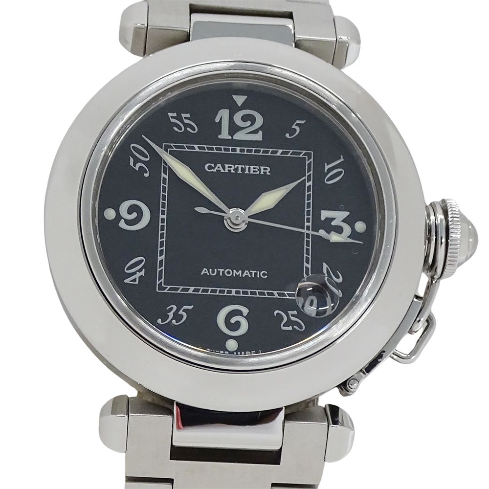 Cartier Watch Boys Pasha C Date Automatic Winding at Stainless Steel Silver — view 2