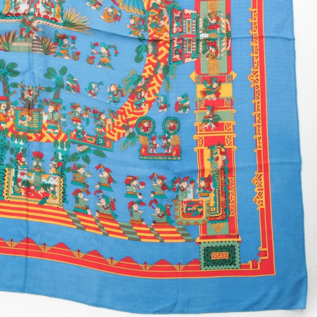Hermes Cashmere Silk Carre Geant 140 Astres Et Soleils Celestial Bodies — view 5